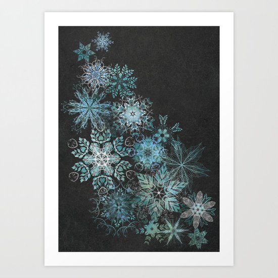 The Mountain Drift Art Print