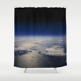 Earth from Space Shower Curtain