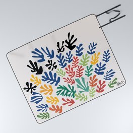 Matisse - The Sheaf - La Gerbe - Papiers Découpés - The Cut-Outs Picnic Blanket