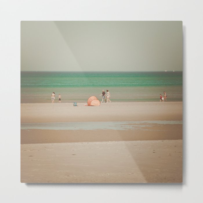 Beach dune miniature 1 Metal Print