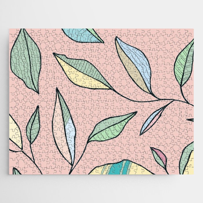 Leaves pattern Jigsaw Puzzle