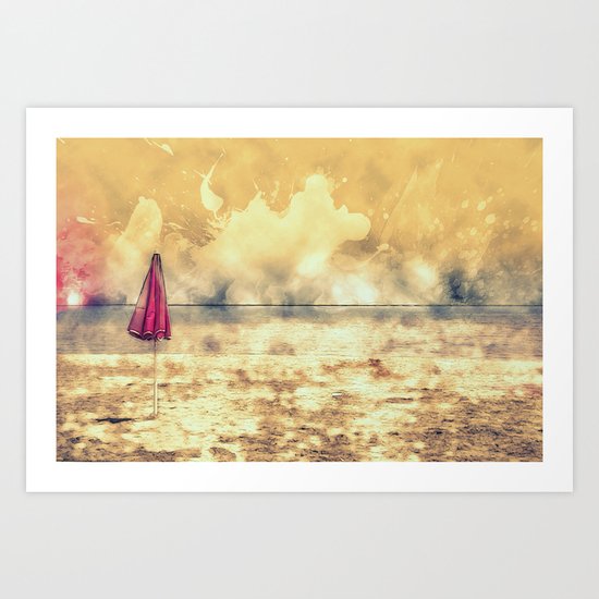 Echo Beach Art Print