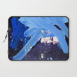 Blue Explosion Laptop Sleeve