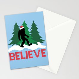 Cryptid Christmas Miracle Stationery Cards