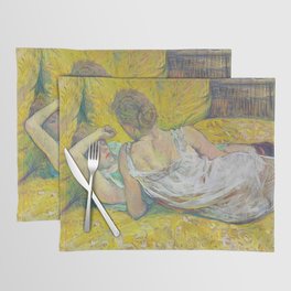 Henri de Toulouse-Lautrec - Abandonment (The pair) - L`abandon (Les deux amies) - 1895 Placemat