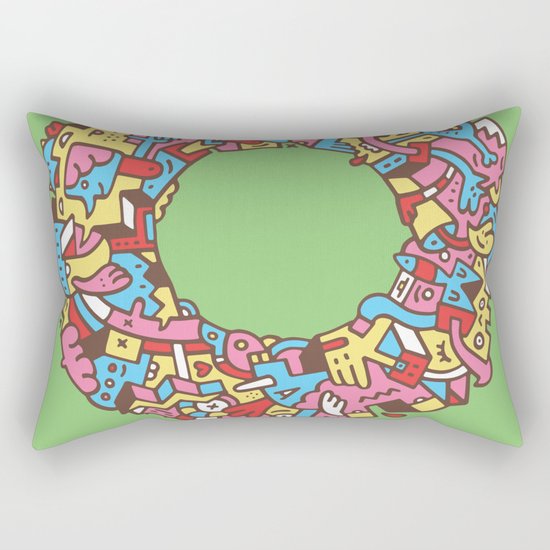 Donut Rectangular Pillow