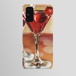 Amazing Tasty Sweet Crimson Cherry Drink UHD Android Case