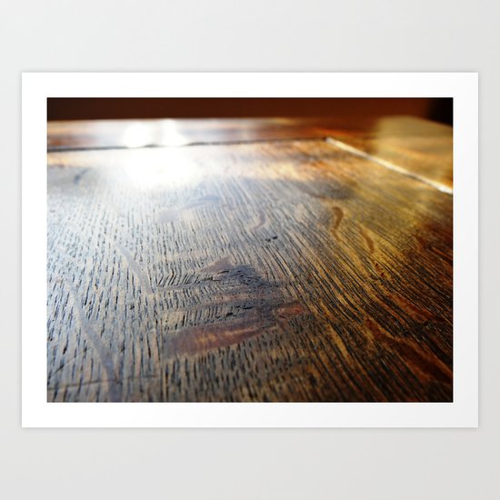 My Table Corner Art Print