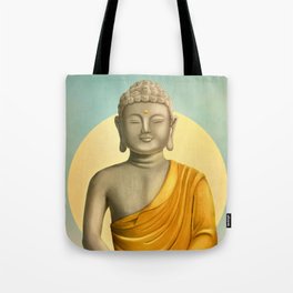 Gold Buddha Tote Bag