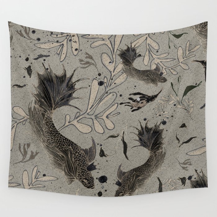 Lost. It's where she feels at ease. Wall Tapestry