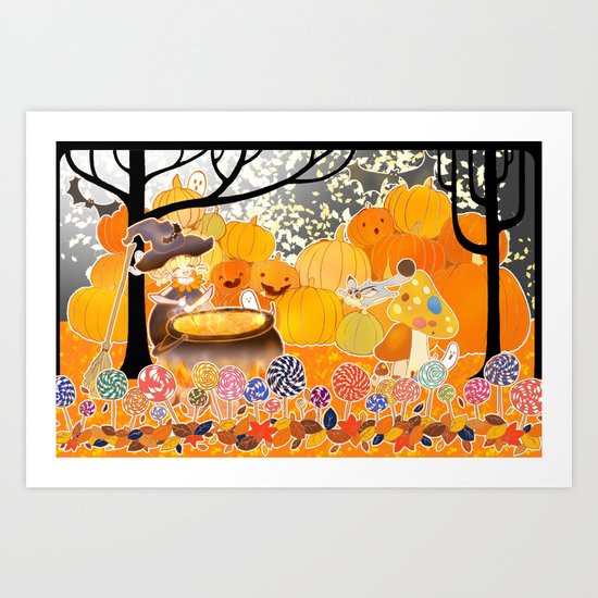 Halloween 2012 Art Print