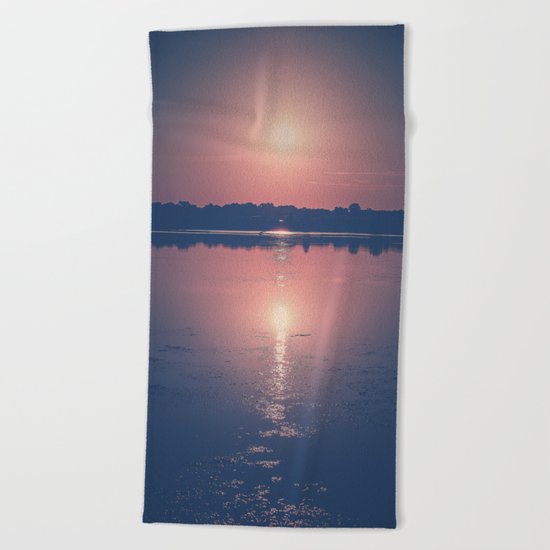Paradise Takes Time Beach Towel