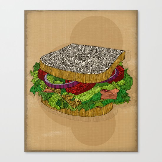 Sanduchito Canvas Print