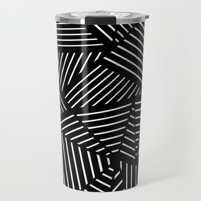 Ab Linear Zoom Black Travel Mug
