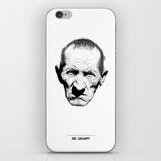 Mr. Grumpy iPhone Skin