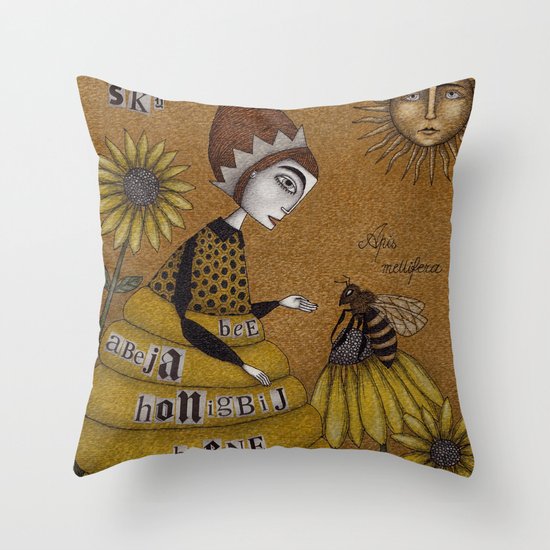 The Conversation Throw Pillow