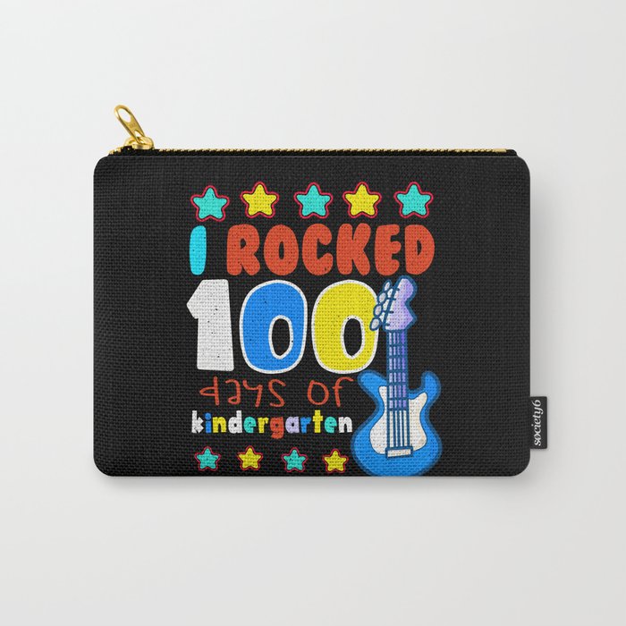 Days Of School 100th Day Rocked 100 Kindergarten Carry-All Pouch