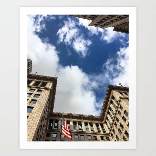 Downtown Los Angeles Art Print