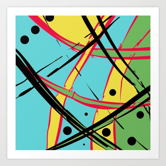 THE PARK Art Print