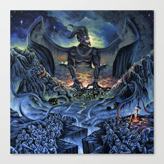 Typhon Canvas Print
