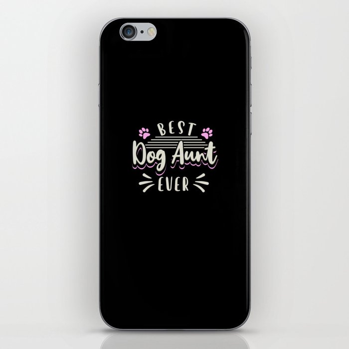 Best Dog Aunt Ever iPhone Skin