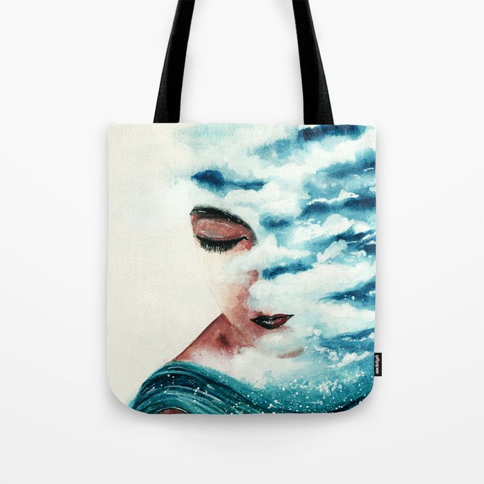 clouded thoughts Tote Bag
