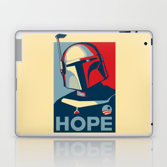 Boba Fett for president Laptop & iPad Skin