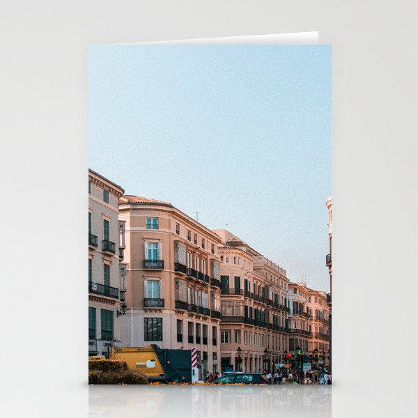 Spain Photography - Downtown In Madrid Stationery Cards