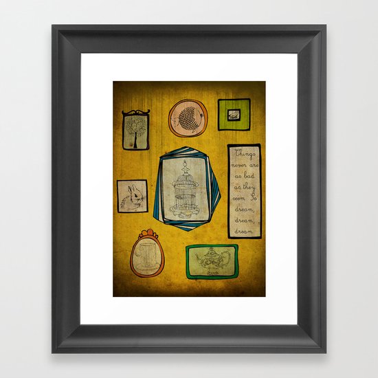 Frames Framed Art Print