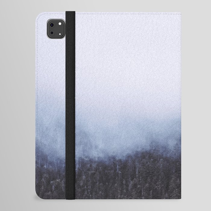 foggy forest iPad Folio Case
