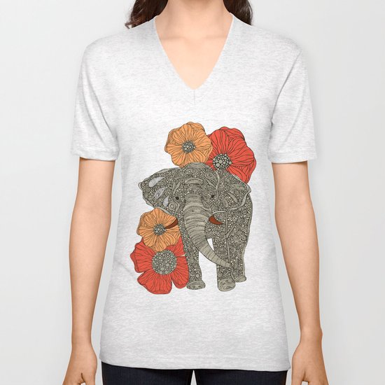 The Elephant Unisex V-Neck