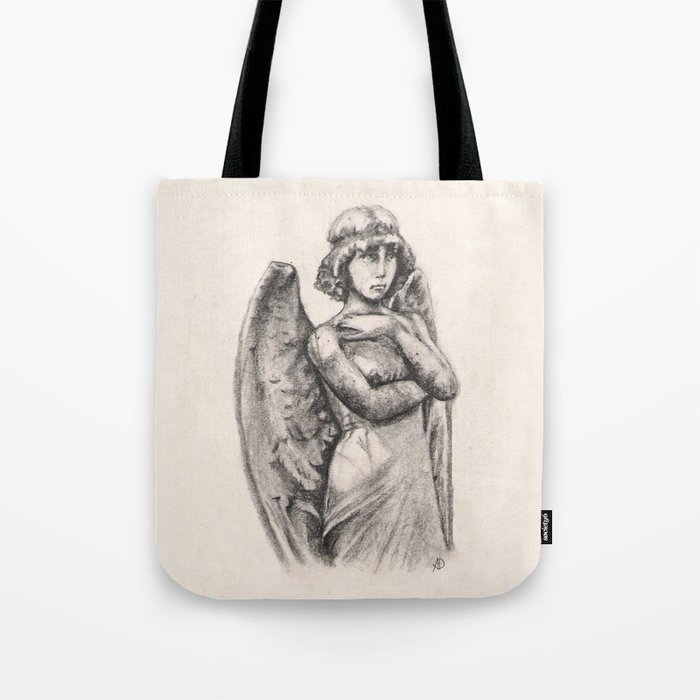 Tote Bag Angel Print