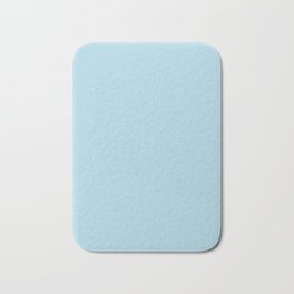 Light Blue - solid color Bath Mat