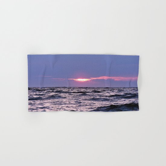 Water level Sunset Hand & Bath Towel