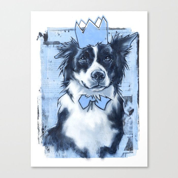 Daily dogs: darling Canvas Print