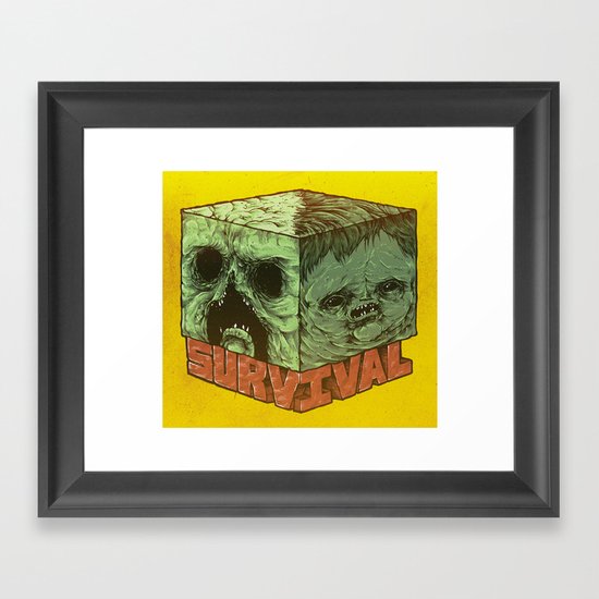 Survival Framed Art Print