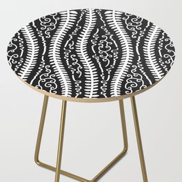 The leaves pattern 8 Side Table