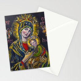 Our Lady of Perpetual Help Stationery Card