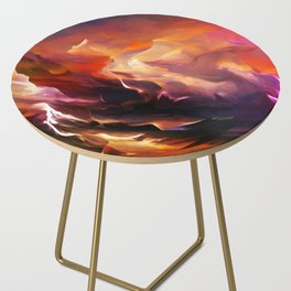 Storm Clouds Side Table