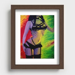 Body Pop Art Print Recessed Framed Print