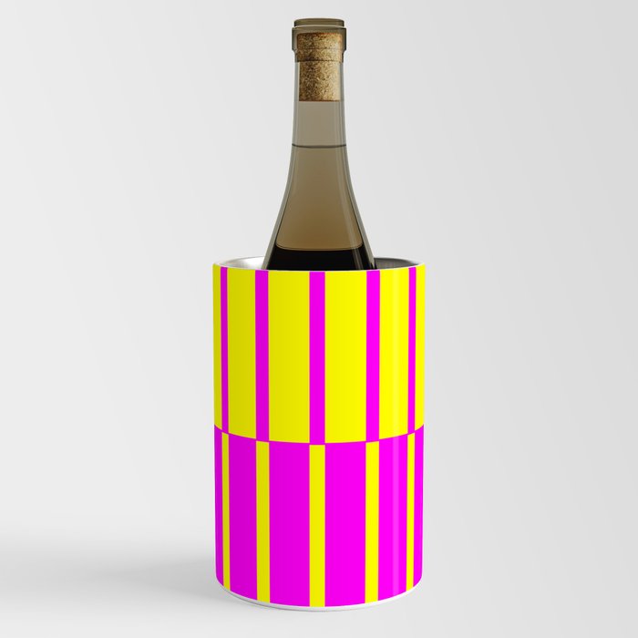 Canary Zebra Plays Piano Wine Chiller