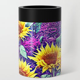 Sunflowers Song Digital Can Cooler