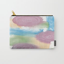 Watercolour Swirls Carry-All Pouch | Interiordesign, Kathleentennant, Painting, Homedecor, Contemporaryart, Pastelwatercolour, Watercolor 