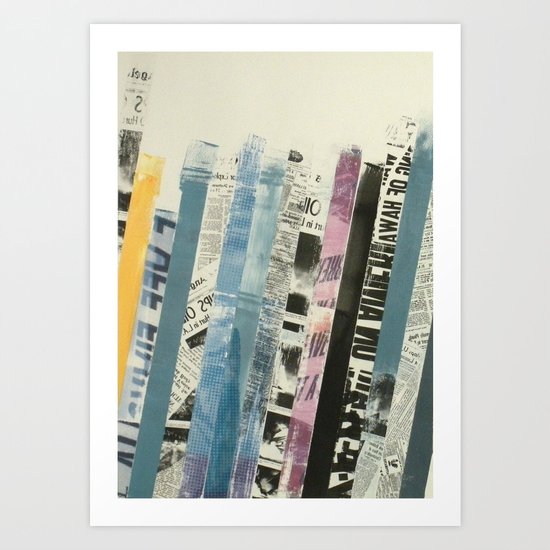 STRIPES 3 Art Print