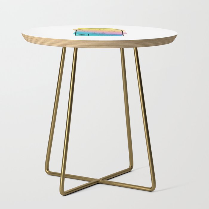 Aries Zodiac | Bold Gradient Side Table