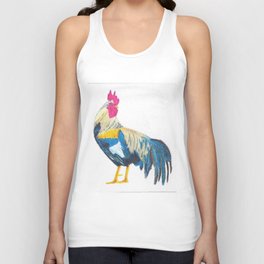 Rooster 3 Tank Top
