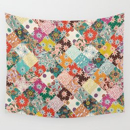 sarilmak patchwork Wall Tapestry