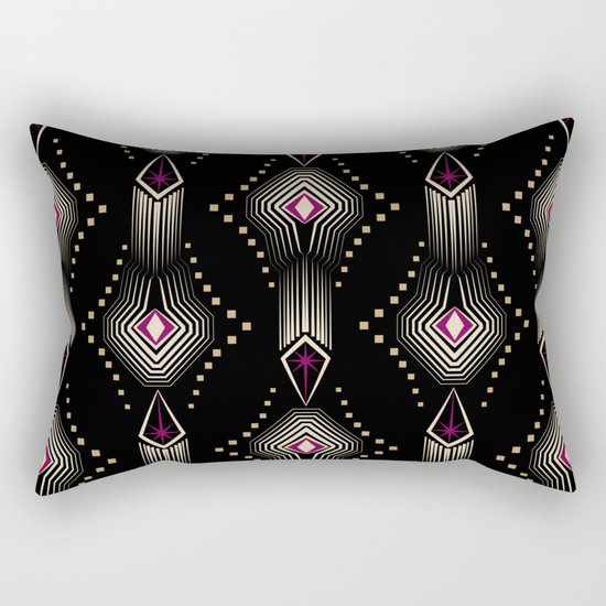 Art Deco. 22 Rumba Rectangular Pillow