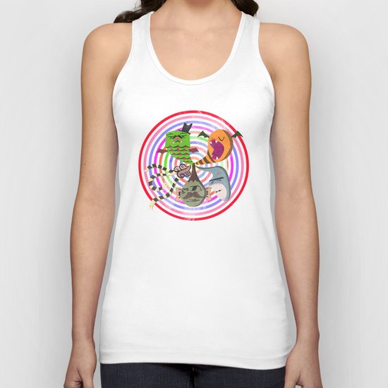 scary makes you happy Unisex Tank Top