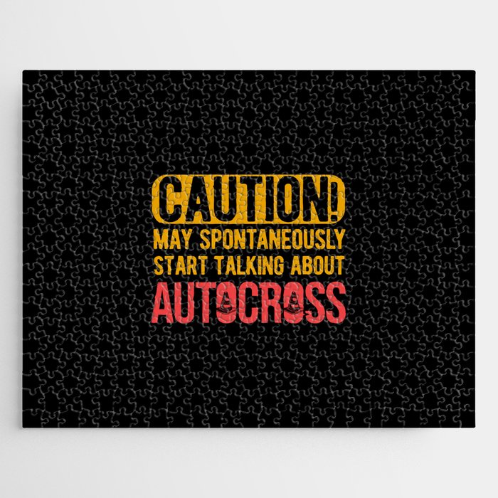 Funny Autocross Jigsaw Puzzle